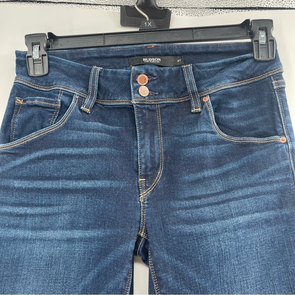 Hudson Collin Mid-Rise Skinny Jeans - Picture 3 of 14